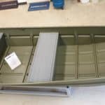 Toftbeklädnad marinefloor Jonboat