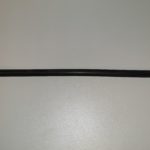 Batterikabel enkelledad 25mm2 med färdigpressade kabelskor 35cm