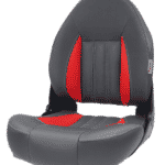 Tempress ProBax® High Back båtstol röd/grå - LIMITED EDITION