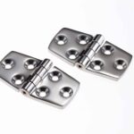 Attwood gångjärn i rostfritt stål 76x38mm 2-pack