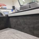 Toftbeklädnad till din båt – Heltäckningsmatta svart (1.83m bred)