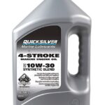 Quicksilver Motorolja 4-takt delsyntet 10W30 4L (8M0152564)
