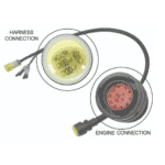 Mercury Adapterkabel för användning av 8-pinshärva (896540T01)