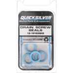 Mercury oljepluggspackning 4-Pack (blå) till växelhus