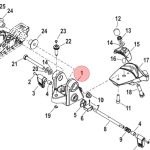Mercury Mid Tiller Tilt Bracket