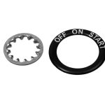 Mercury dekal, låsbricka för tändningslås (899203A01)