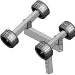 Fogelsta vagga ASR System 4 rullar höger (315023)