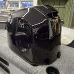 Honda Marine motorkåpa BF80 BF100 Tohatsu BFT80 BFT 100 Black Edition