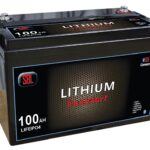 SBL Dualstart Lithiumbatteri 12v 100Ah 1300CCA Bluetooth