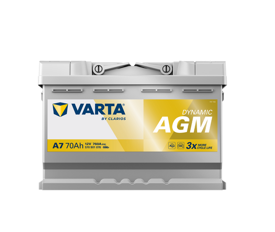 Varta 70 AGM E39A7