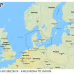 C-Map Discover sjökort M-EN-Y205-MS Karlskrona-Emden