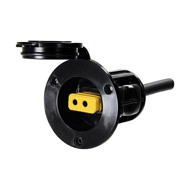 Uttag Strömkontakt Cannon djupriggar