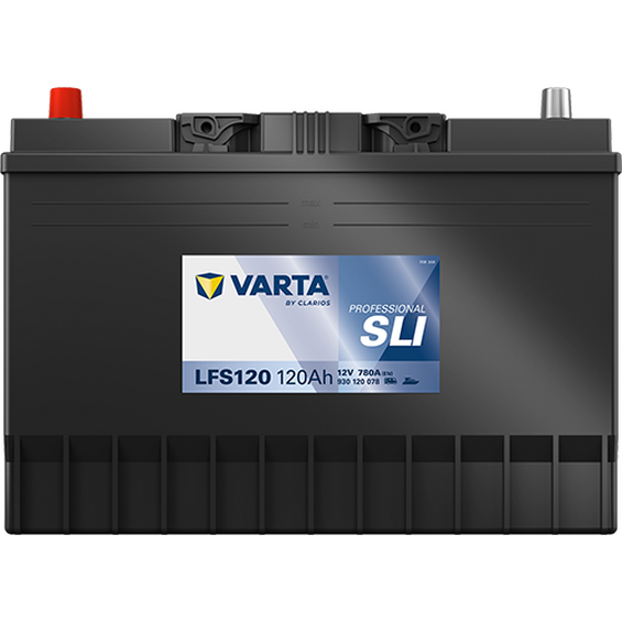 120 Ah Varta professional Start-Förbrukning, LFS120