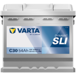 54 Ah Startbatteri Varta Silver Dynamic SLI C30