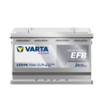 70 Ah Start/Förbrukning Varta EFB LED70